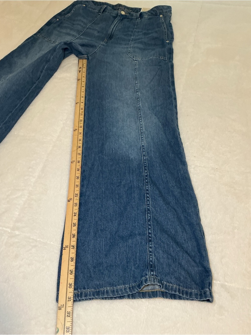 Michael Kors Blue Denim Jeans - Relaxed Fit - Picture 6 of 10